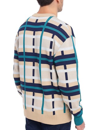 Зелёный свитер BOSS: фото 6 - Invogue